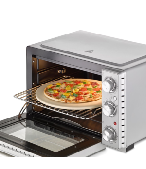 Caso | Compact oven | TO 26 SilverStyle | Easy Clean | Compact | 1500 W | Silver