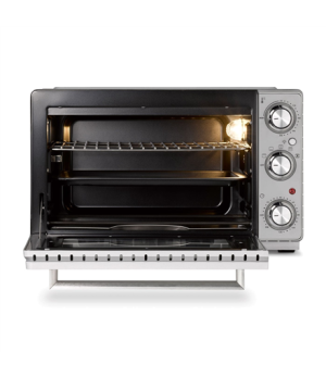 Caso | Compact oven | TO 26 SilverStyle | Easy Clean | Compact | 1500 W | Silver