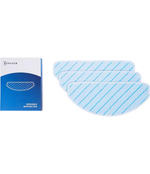 Ecovacs | Washable Mopping Pad | 3 pc(s) | Blue