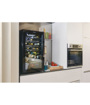 Candy | Wine Cooler | CWC 150 EM/N | Energy efficiency class G | Free standing | Bottles capacity 41 | Black