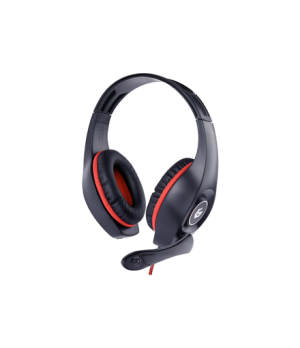 Gembird | Gaming headset with volume control | GHS-05-R | Built-in microphone | 3.5 mm 4-pin | Red/Black | Wired | Over-Ear