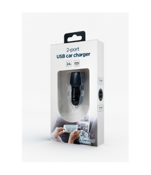 Gembird | 2-port USB car charger | TA-U2C48A-CAR-01