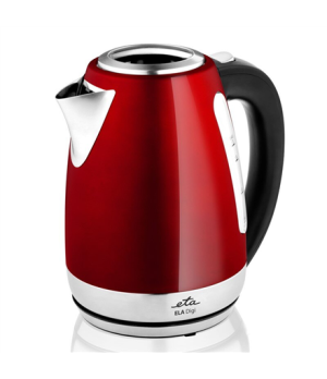 ETA | Kettle | Ela Digi ETA959890010 | Electric | 2200 W | 1.7 L | Stainless steel | 360° rotational base | Red