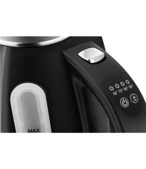 ETA | Kettle | Ela Digi ETA959890020 | Electric | 2200 W | 1.7 L | Stainless steel | 360° rotational base | Black