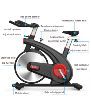 EQI Smart | Home Use Spin Bike | S200 | Chain Driven