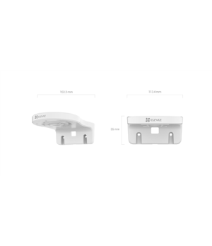 EZVIZ | CS-CMT-BRACKET-WallMount (for Ezviz Dome Pt Cameras)