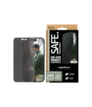 PanzerGlass Screen protector | Apple | iPhone 16 | Glass | Black | Ultra-Wide Fit