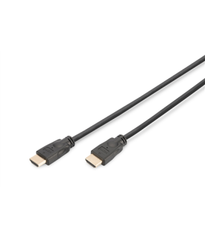 Digitus | Black | HDMI male (type A) | HDMI male (type A) | Premium High Speed HDMI Cable with Ethernet | HDMI to HDMI | 3 m