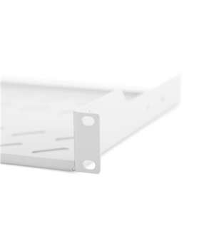 Digitus | Fixed Shelf for Racks | DN-97609 | White | The shelves for fixed mounting can be installed easy on the two front 483 m