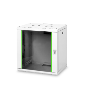 Digitus | Wall Mounting Cabinet | DN-19 12-U | Grey | IP protection class: IP20 Front door: Glass door, single opening Cabinet t