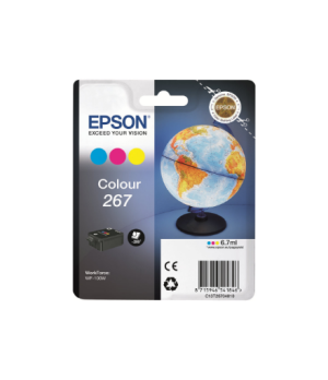 Epson 267 Tri-colour Ink Cartridge | Ink | Cyan, Magenta, Yellow