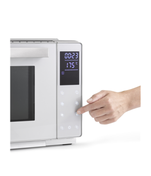 Caso | Bake & Style 26 Touch | Compact oven | Easy Clean | Silver | Compact | 1500 W