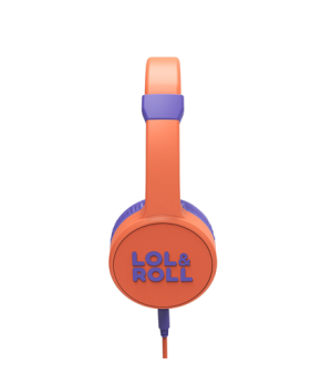 Energy Sistem Lol&Roll Pop Kids Headphones Orange (Music Share, Detachable Cable, 85 dB Volume Limit, Microphone) | Energy Siste