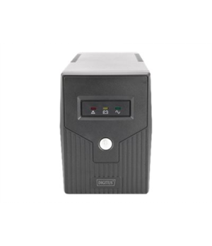 Digitus | Line-Interactive UPS | Line-Interactive UPS DN-170063, 600VA, 360W, 1x 12V/7Ah battery, 2x CEE 7/7 outlet, 2x RJ-11, 1