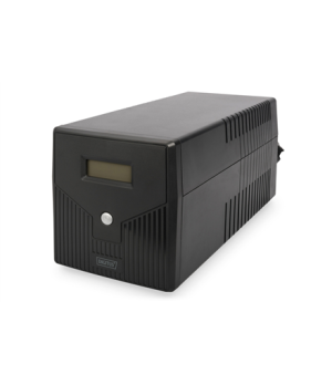 Digitus | Line-Interactive UPS | Line-Interactive UPS DN-170074, 1000VA, 600W, 2x 12V/7Ah battery, 4x CEE 7/7 outlet, 2x RJ45, 1