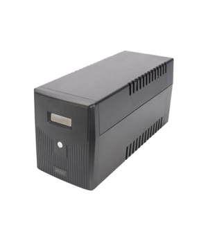 Digitus | Line-Interactive UPS | Line-Interactive UPS DN-170074, 1000VA, 600W, 2x 12V/7Ah battery, 4x CEE 7/7 outlet, 2x RJ45, 1