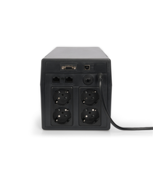 Digitus | Line-Interactive UPS | Line-Interactive UPS DN-170075, 1500VA, 900W, 2x 12V/9Ah battery, 4x CEE 7/7 outlet, 2x RJ45, 1