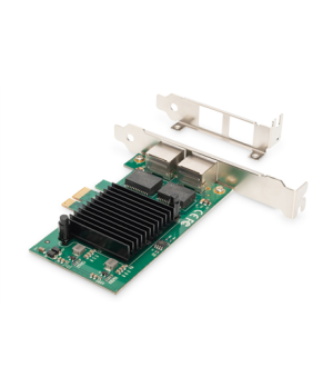 Digitus | Gigabit Ethernet PCI Express Card, 2-port 32-bit, low profile bracket, Intel chipset | DN-10132