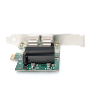 Digitus | Gigabit Ethernet PCI Express Card, 2-port 32-bit, low profile bracket, Intel chipset | DN-10132