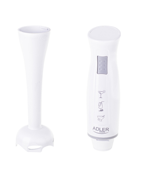 Adler | Hand Blender | AD 4622 | Hand Blender | 200 W | Number of speeds 1 | White