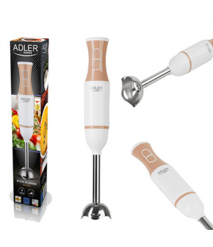 Adler | Hand Blender | AD 4616 | Hand Blender | 500 W | Number of speeds 2 | White