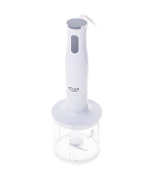 Adler | Hand blender set | AD 4620 | Hand Blender | 800 W | Number of speeds 2 | Chopper | White