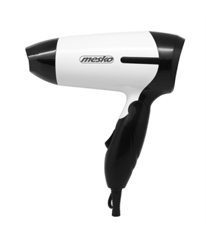 Mesko | Hair Dryer | MS 2262 | 1000 W | Number of temperature settings 2 | Black/White