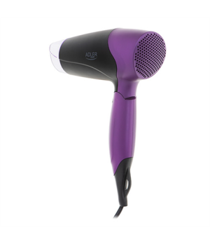 Adler | Hair Dryer | AD 2260 | 1600 W | Number of temperature settings 2 | Black/Purple