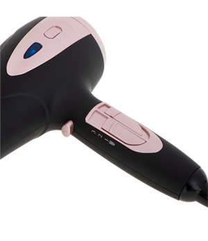 Adler | Hair Dryer | AD 2248b ION | 2200 W | Number of temperature settings 3 | Ionic function | Diffuser nozzle | Black/Pink