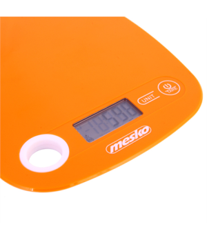 Mesko | Kitchen scale | MS 3159o | Maximum weight (capacity) 5 kg | Graduation 1 g | Display type LCD | Orange