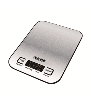 Mesko | Kitchen scale | MS 3169 black | Maximum weight (capacity) 5 kg | Graduation 1 g | Inox/Black