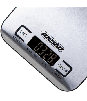 Mesko | Kitchen scale | MS 3169 black | Maximum weight (capacity) 5 kg | Graduation 1 g | Inox/Black