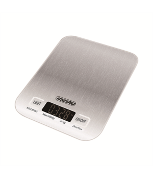 Mesko | Kitchen scale | MS 3169 white | Maximum weight (capacity) 5 kg | Graduation 1 g | Inox/White