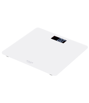 Adler | Bathroom scale | AD 8157w | Maximum weight (capacity) 150 kg | Accuracy 100 g | Body Mass Index (BMI) measuring | White