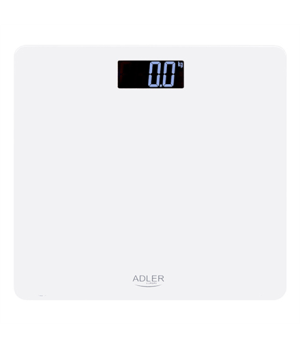 Adler | Bathroom scale | AD 8157w | Maximum weight (capacity) 150 kg | Accuracy 100 g | Body Mass Index (BMI) measuring | White