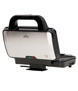 Adler | Sandwich maker | AD 3043 | 900 W | Number of plates 1 | Number of pastry 2 | Black