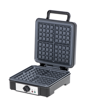 Adler | Waffle Maker | AD 3049 | 1200 W | Number of pastry 4 | Belgium | Black