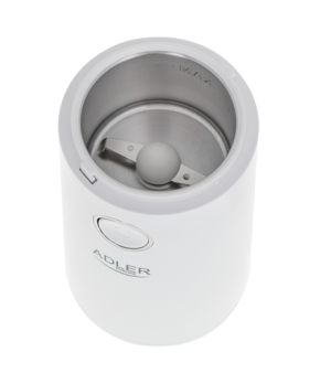 Adler | Coffee Mill | AD 4446ws | 150 W | Coffee beans capacity 75 g | White