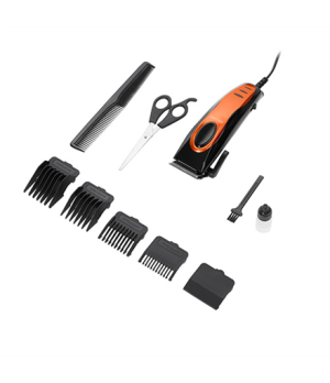 Mesko | Hair clipper | MS 2830 | Number of length steps 4 | Step precise  mm | Black/Orange | Corded