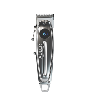 Adler | Proffesional Hair clipper | AD 2831 | Cordless or corded | Number of length steps 6 | Silver