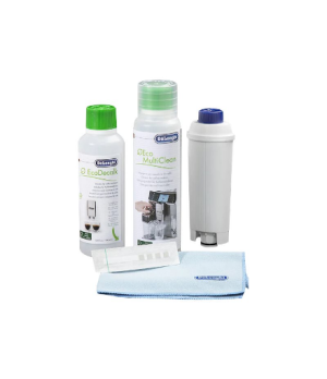 Delonghi | DLSC306 Maintenance Care Kit for Bean to Cup & Espresso Coffee Machines, includes five cleaning accessories