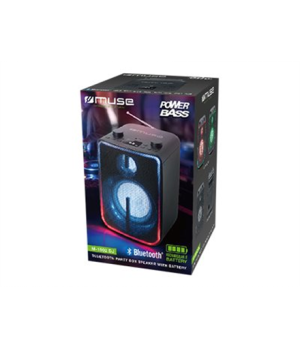 Muse | Bluetooth Party Box Speaker with Battery | M-1802DJ | 60 W | Bluetooth | Black | Wireless connection