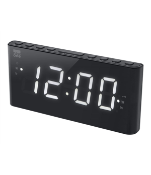 New-One | Alarm function | CR136 | Dual Alarm Clock Radio PLL | Black