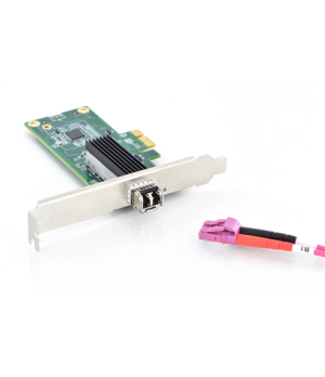 Digitus | SFP Gigabit Ethernet PCI Express Card 32-bit, low profile bracket, Intel WGI210 chipset | DN-10160