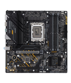 Asus TUF GAMING B660M-E D4 Processor family Intel Processor socket  LGA1700 DDR4 DIMM Memory slots 4 Supported hard disk drive i