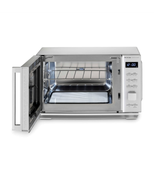 Caso | Microwave Oven with Grill | MG 20 Cube | Free standing | 800 W | Grill | Silver