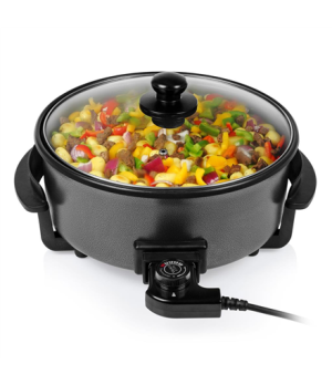 Tristar | Multifunctional grill pan XL | PZ-9135 | Diameter 30 cm | Grill | 1500 W | Lid included | Fixed handle | Black