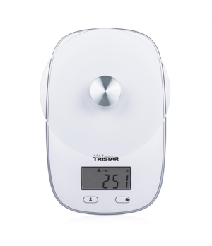 Tristar KW-2445 Kitchen scale, White | Tristar | Kitchen scales | KW-2445 | Maximum weight (capacity) 5 kg | Graduation 1 g | Di