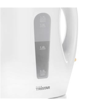 Tristar | Jug Kettle | WK-3380 | Electric | 2200 W | 1.7 L | Plastic | 360° rotational base | White