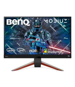 Benq | Monitor | EX2710Q | 27 " | IPS | QHD | 16:9 | 144 Hz | 1 ms | 2560 x 1440 | 400 cd/m² | HDMI ports quantity 2 | Dark grey